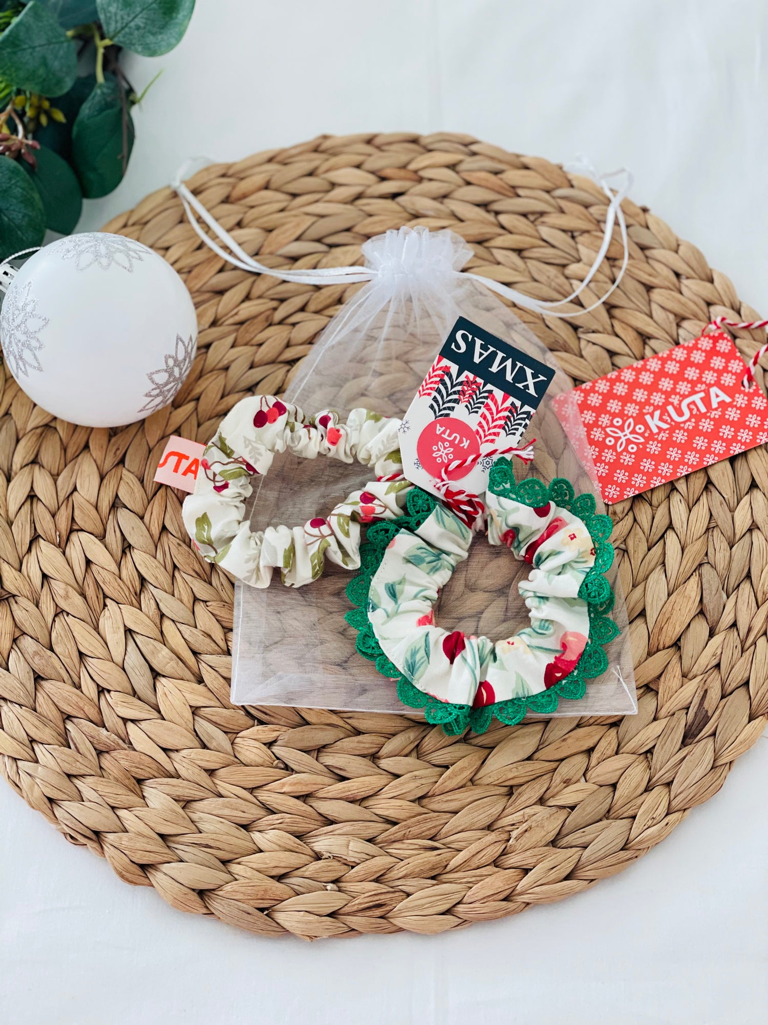 Holiday Pretty Pair Gift Set-Handmade
