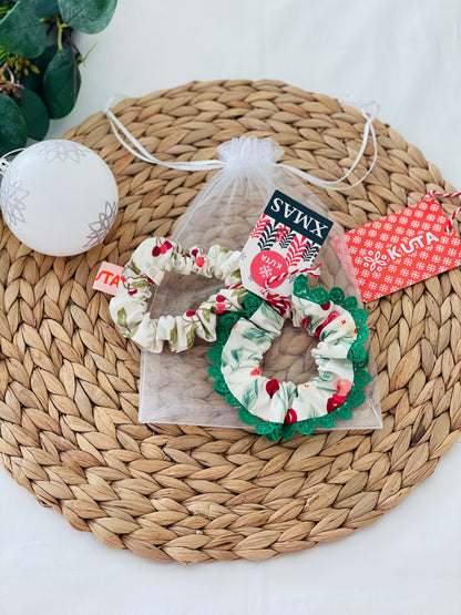 Holiday Pretty Pair Gift Set-Handmade